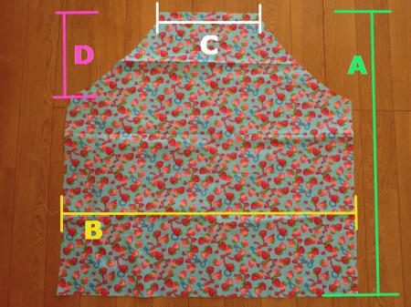 子供のかわいいエプロンの簡単な作り方 三角巾も一緒に簡単手作り 子育て応援サイト March マーチ