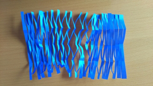 折り紙で天の川を作る手順7