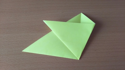 折り紙でお星さまBを折る手順の画像5