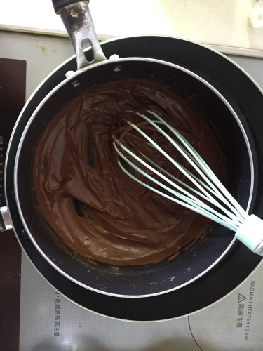 ホケミチョコパウンドケーキを作る手順
