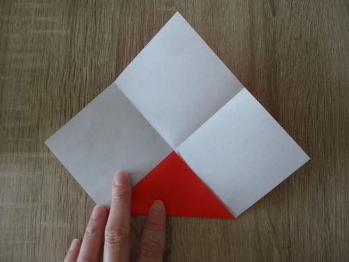 折り紙でランドセルを折る手順の画像