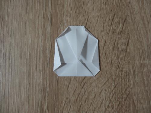 折り紙で卵を折る折り方の手順の画像
