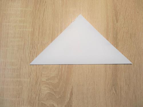 折り紙で目玉焼きを折る折り方の手順の画像
