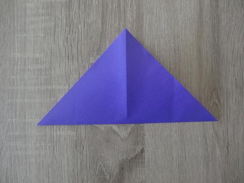 折り紙でナスを折る手順画像