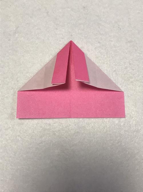 折り紙で指輪を折る折り方の手順画像