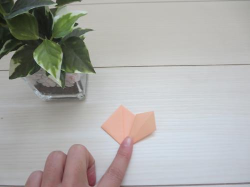 折り紙でお寿司を折る折り方の手順の画像