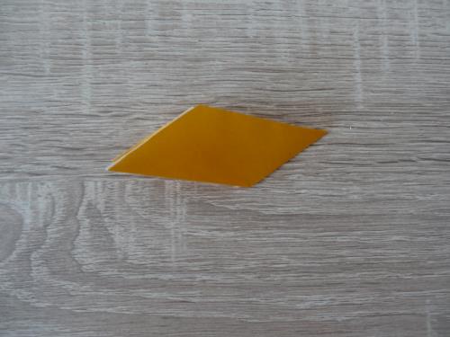 折り紙でドーナツを折る折り方の手順画像