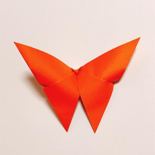 折り紙で箸置きを折る折り方の手順画像