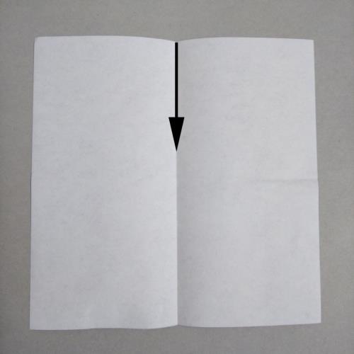 折り紙で家を折る折り方の手順画像