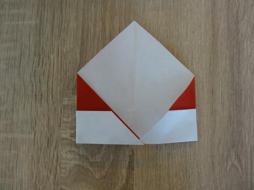 折り紙で栗を折る折り方の手順画像
