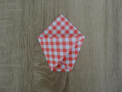 折り紙でフライドポテトを折る折り方の手順画像