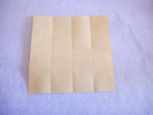 折り紙でひまわりを折る折り方の手順画像