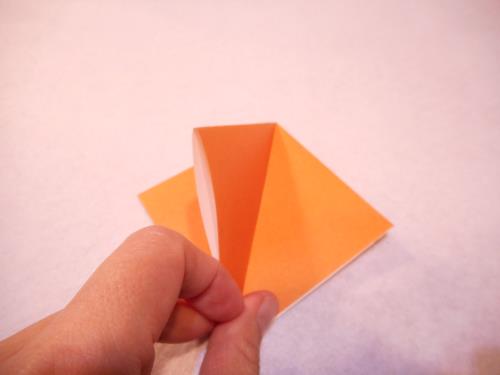 折り紙でもみじを折る折り方の手順画像