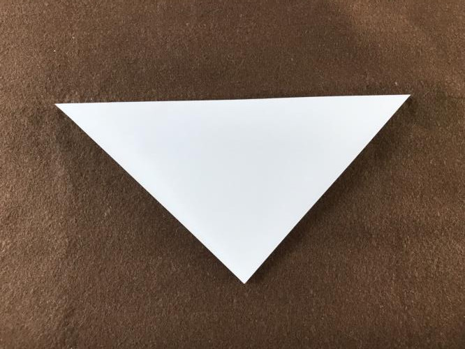折り紙でしろくまを折る折り方の手順画像