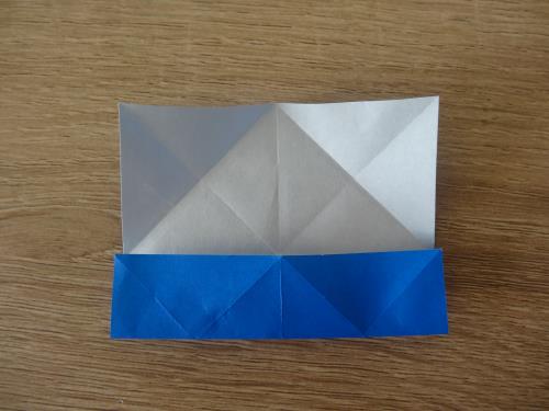 折り紙でまりを折る折り方の手順画像