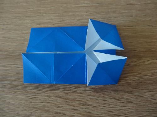 折り紙でまりを折る折り方の手順画像