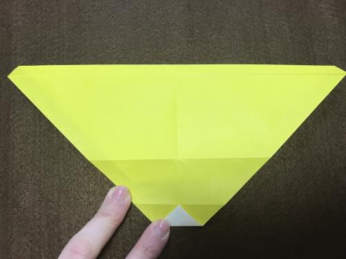 折り紙でトラを折る折り方の手順画像