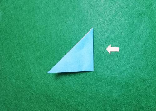 折り紙でエイを折る折り方の手順画像