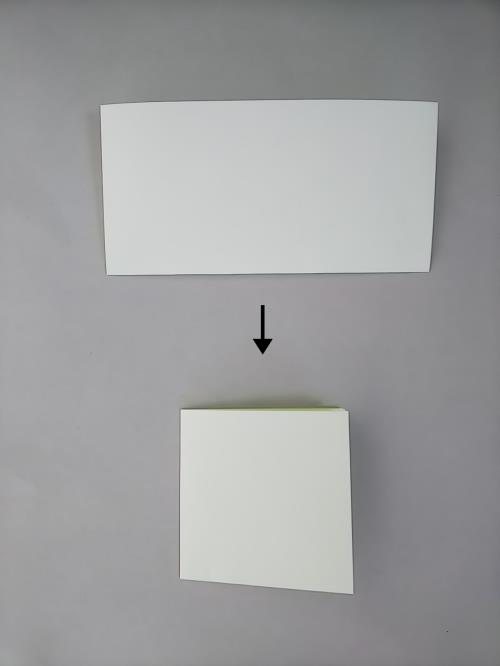 折り紙でヒトデを折る折り方の手順画像