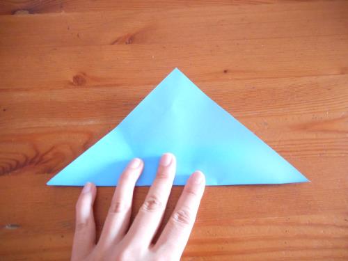 折り紙でかき氷を折る折り方の手順画像