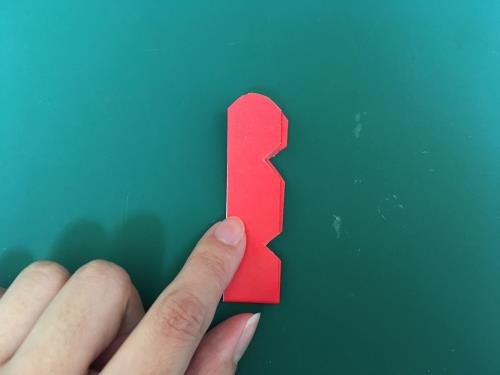 折り紙でペーパーファンを折る折り方の手順画像