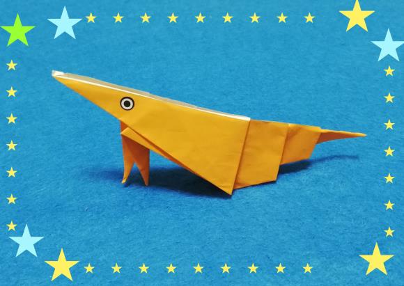 折り紙でエビに挑戦 鶴の折り方の応用で小学生向き 子育て応援サイト March マーチ