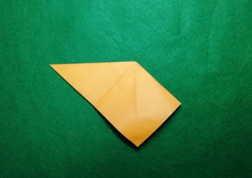 折り紙でエビを折る折り方の手順画像
