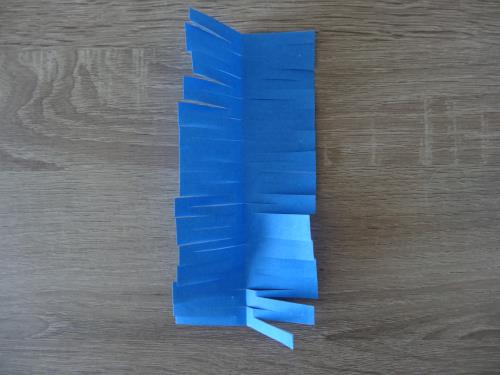 折り紙で天の川を作る作り方の手順画像