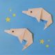 簡単イルカの折り紙に挑戦！大好きな海の生き物を折ってみよう