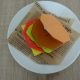 簡単！折り紙でハンバーガーでごっこ遊び！色々な具材をはさんで楽しもう